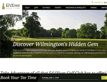 Tablet Screenshot of edolivergolfclub.com